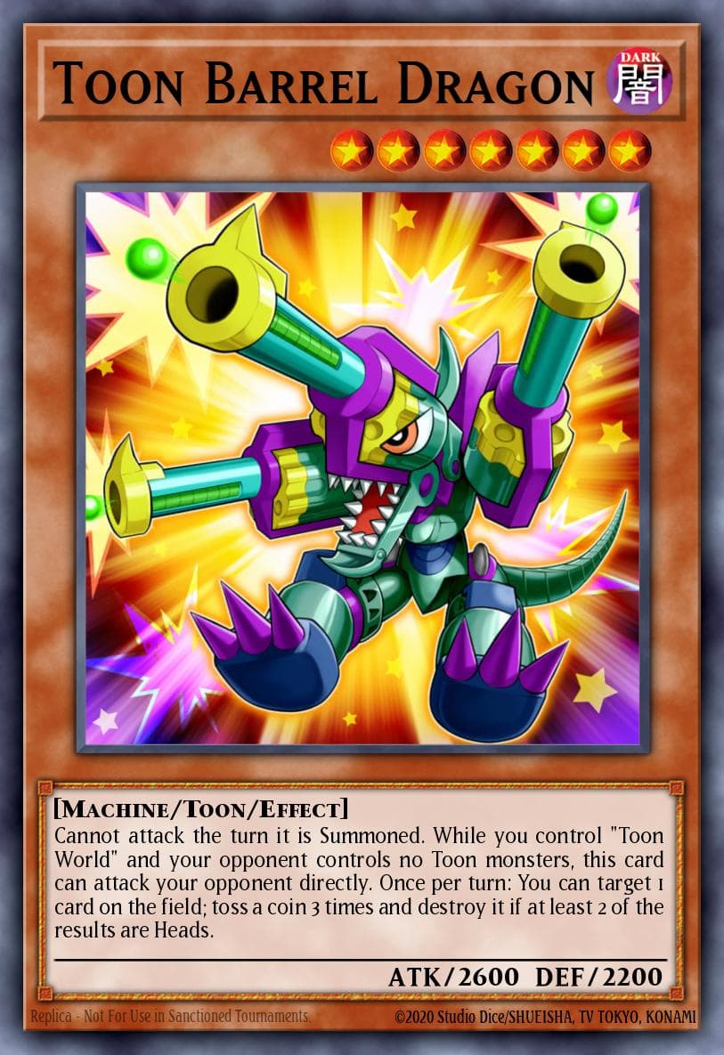 Toon Barrel Dragon Dimension of Chaos: Special Edition card