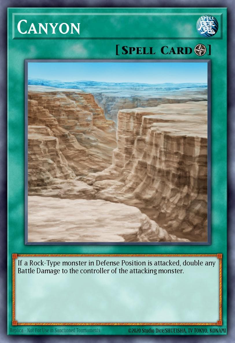 Canyon 遊戲王 card