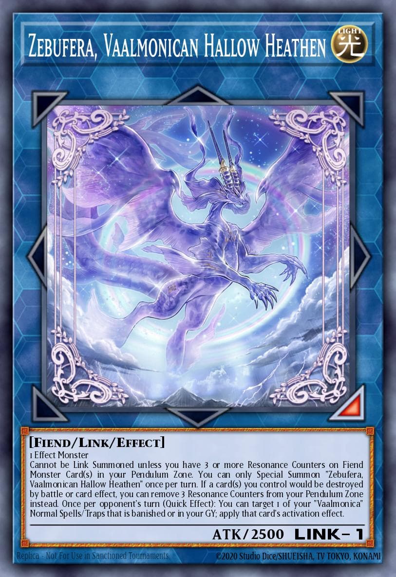 Zebufera, Vaalmonican Hallow Heathen Valiant Smashers card