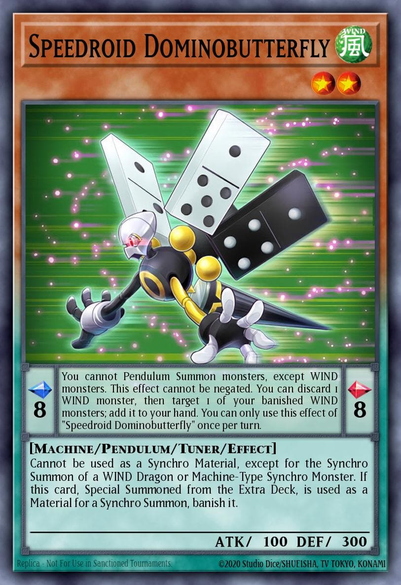 Speedroid Dominobutterfly Duelist Pack: Dimensional Guardians card