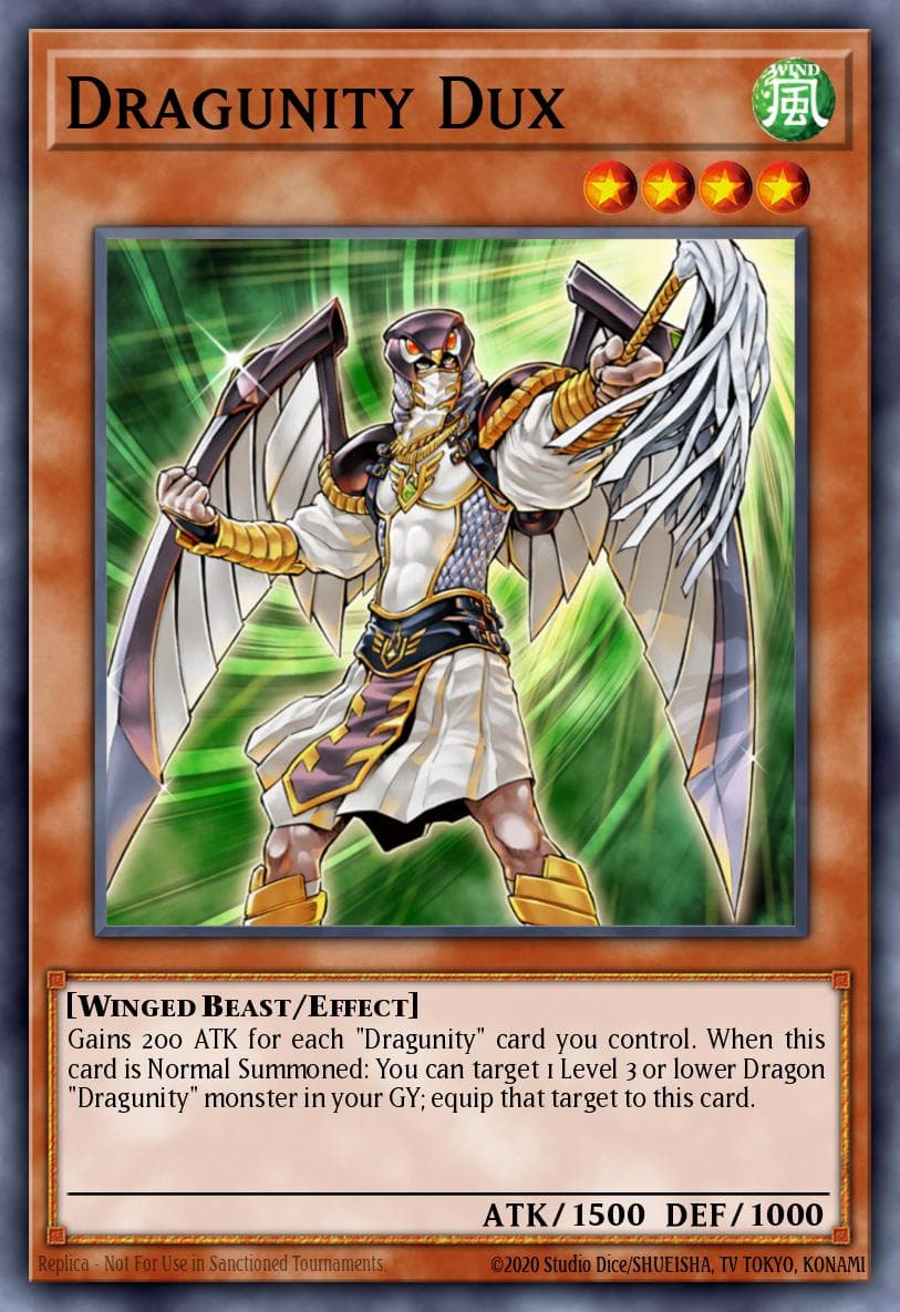 Dragunity Dux Dragunity Legion Structure Deck card