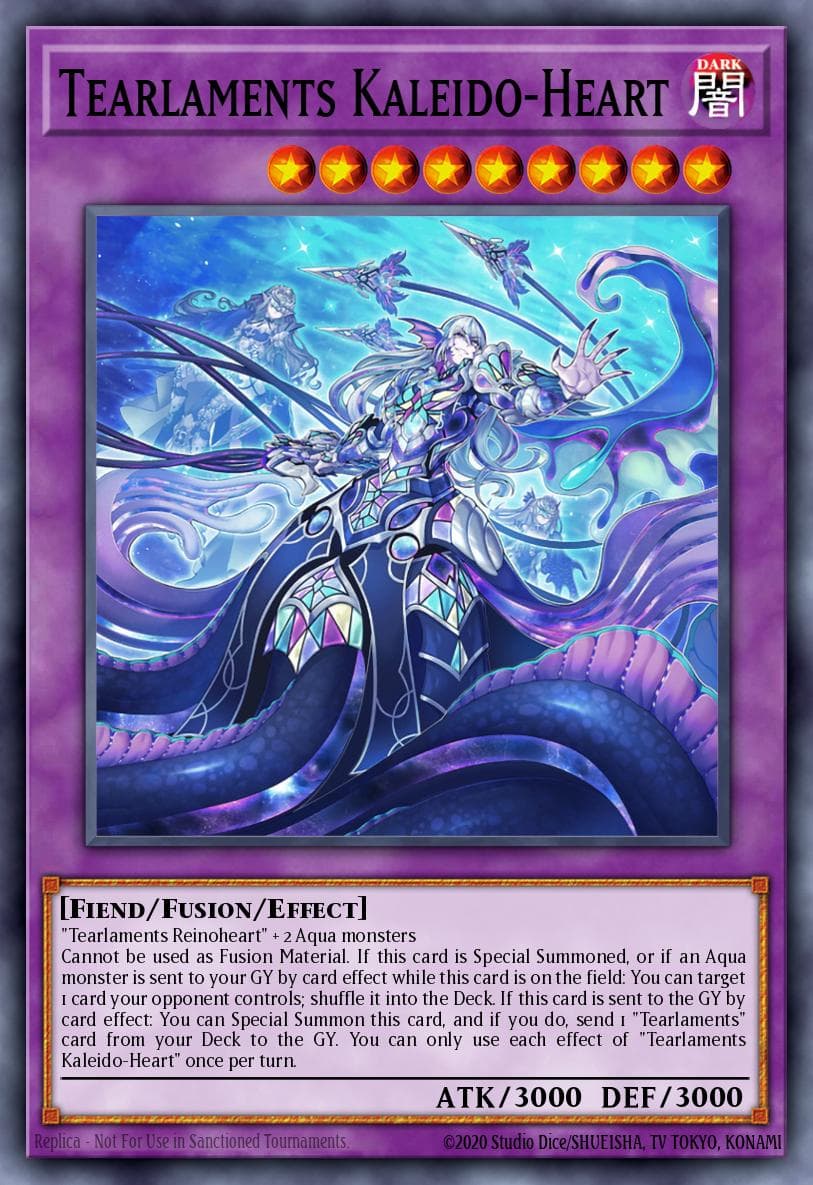 Tearlaments Kaleido-Heart Power of the Elements card