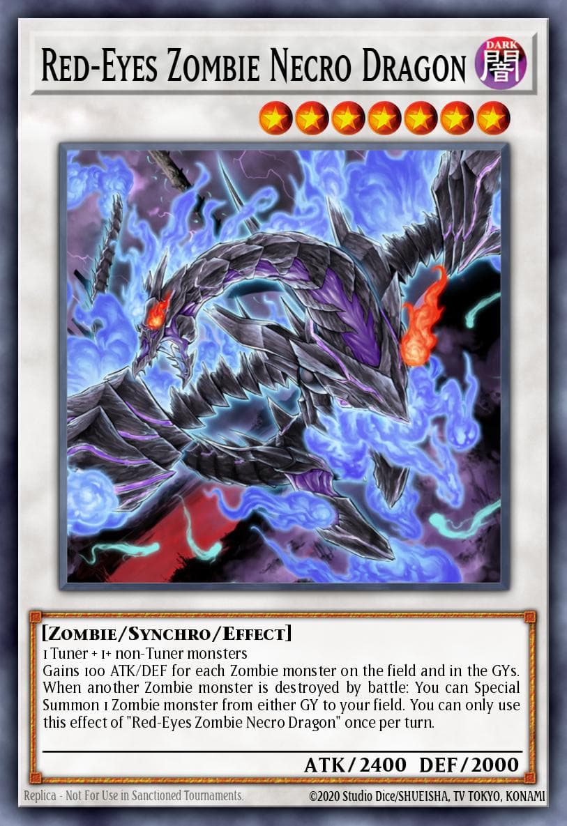 Red-Eyes Zombie Necro Dragon Structure Deck: Zombie Horde card