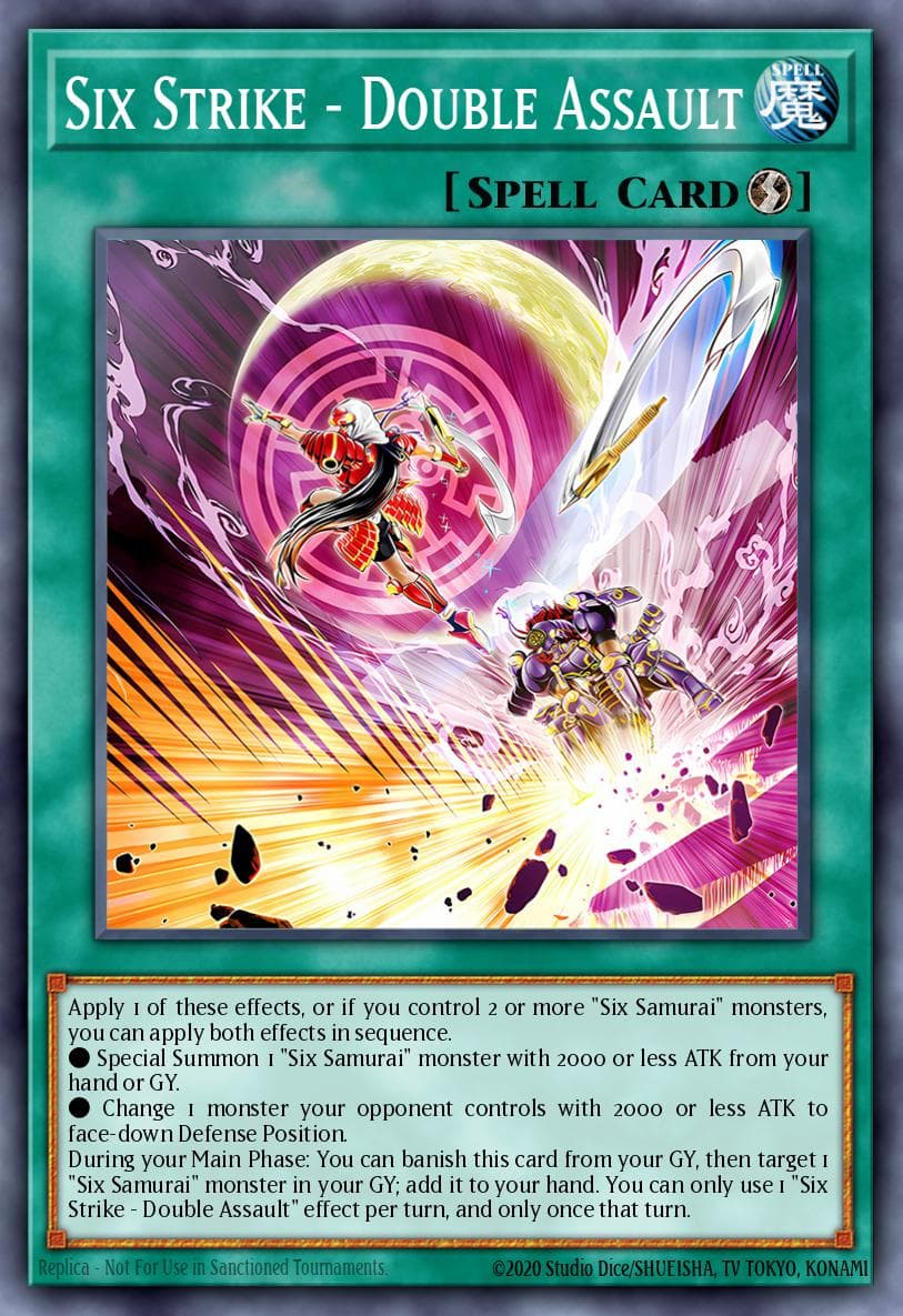 Six Strike - Double Assault Rage of the Abyss card
