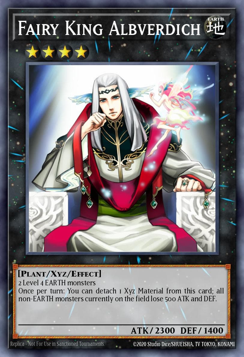 Fairy King Albverdich Return of the Duelist: Special Edition card