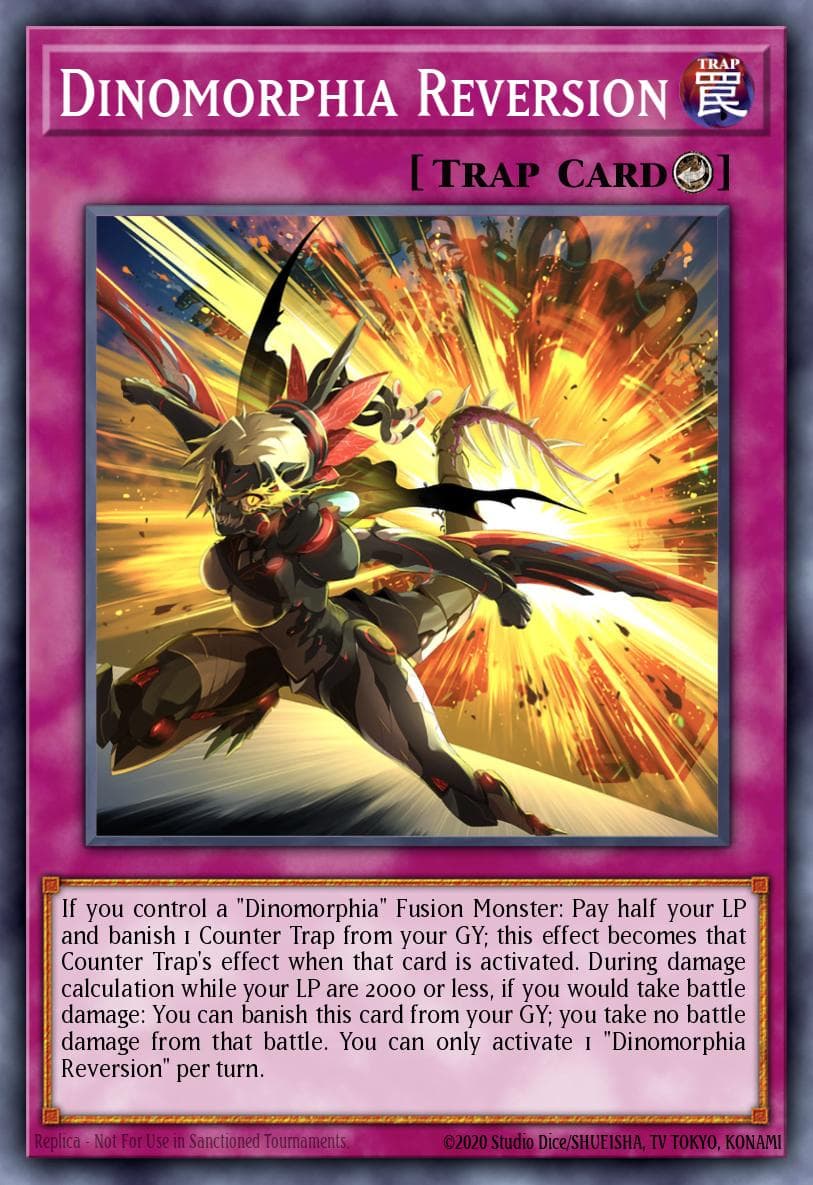 Dinomorphia Reversion Battle of Chaos card