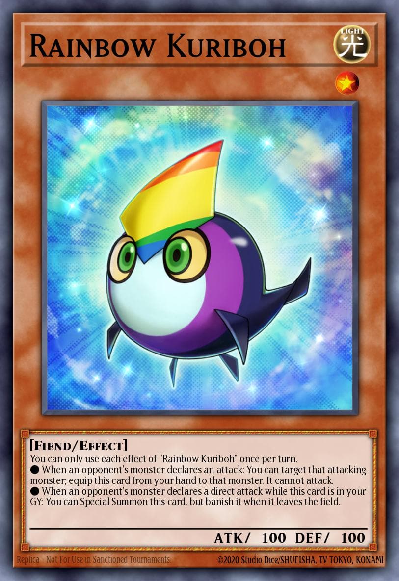 Rainbow Kuriboh Emperor of Darkness Structure Deck card