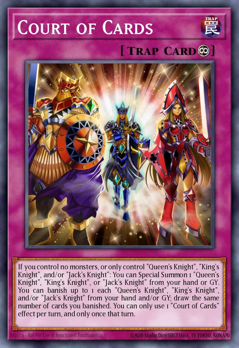 Court of Cards King's Court card
