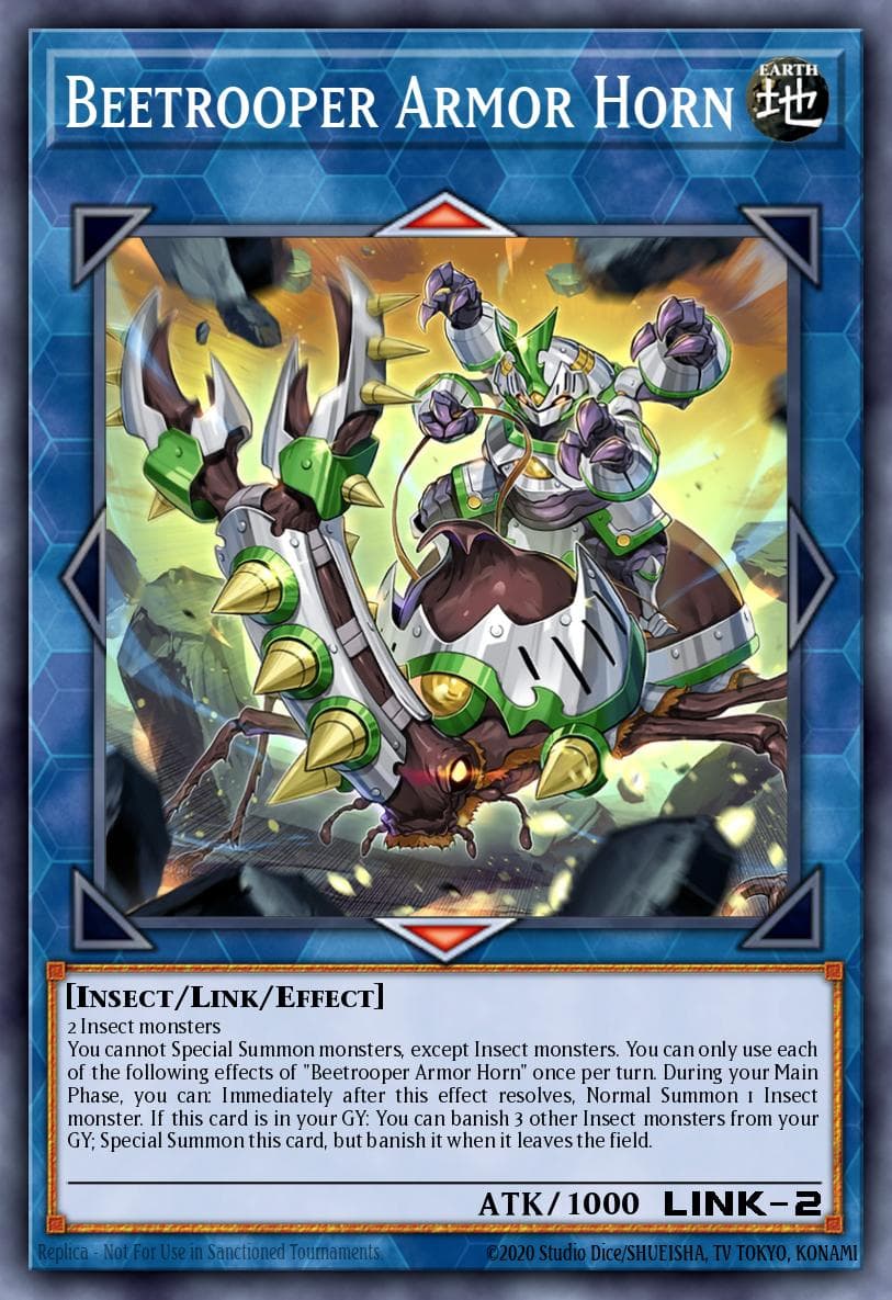 Beetrooper Armor Horn 2022 Tin of the Pharaoh's Gods card