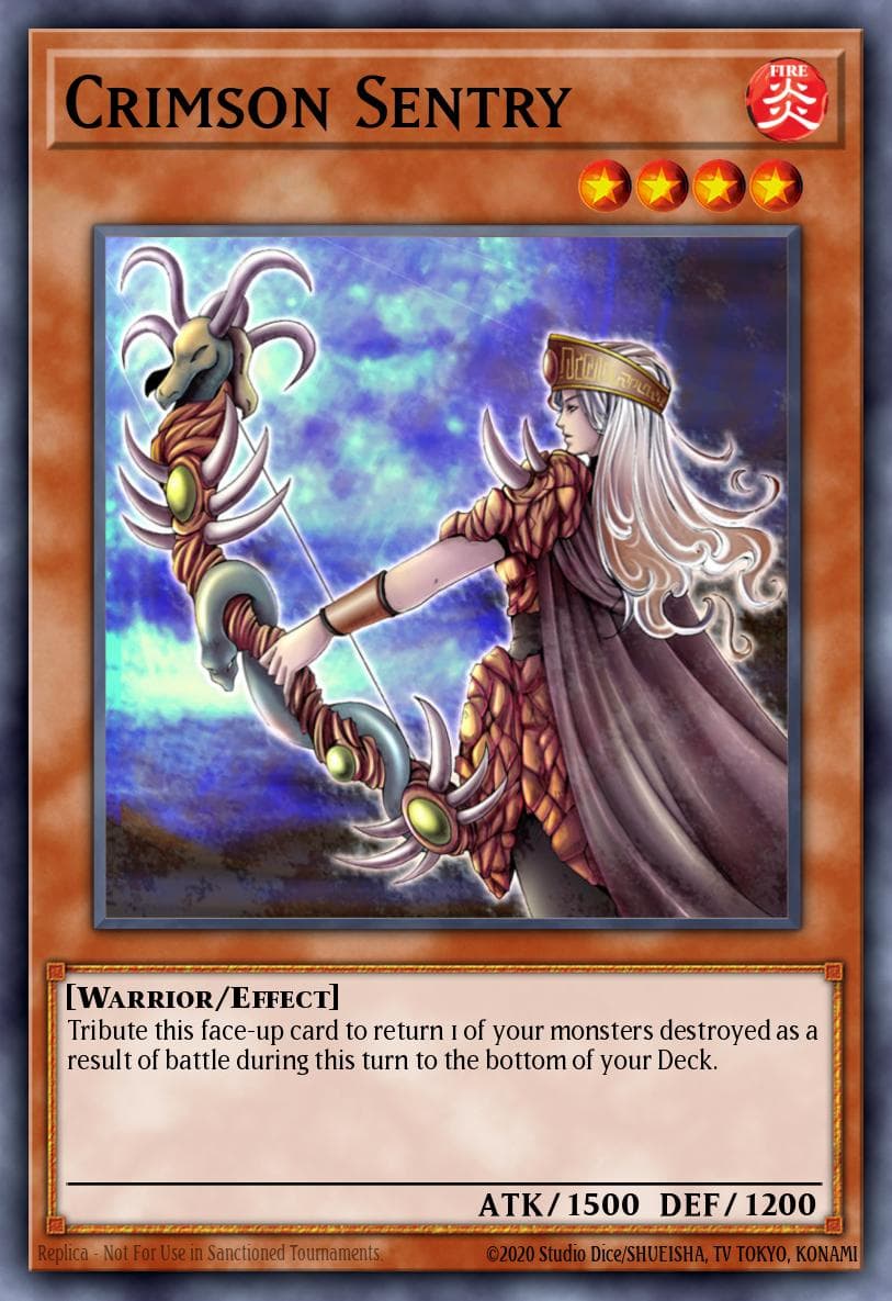 Crimson Sentry Labyrinth of Nightmare card