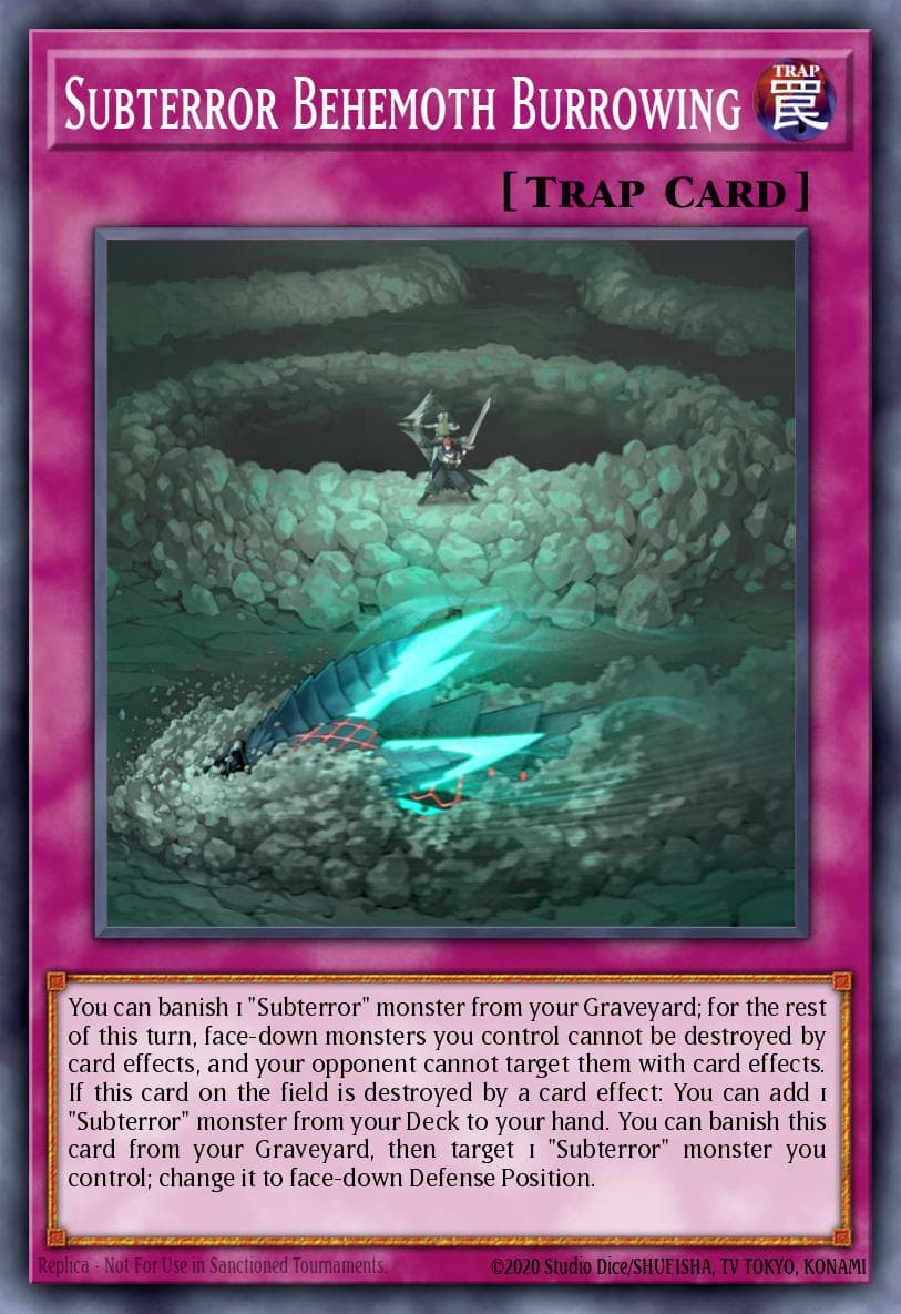Subterror Behemoth Burrowing Invasion: Vengeance: Special Edition card