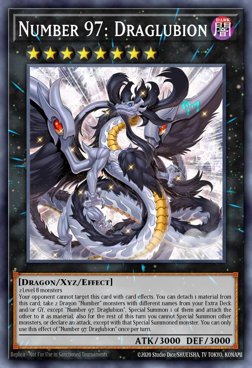 Number 97: Draglubion Battles of Legend: Hero's Revenge card