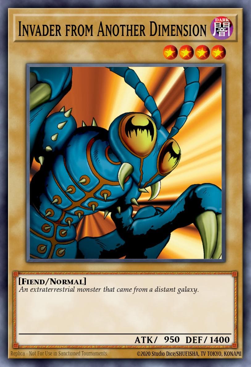 Invader from Another Dimension Astral Pack Seven card