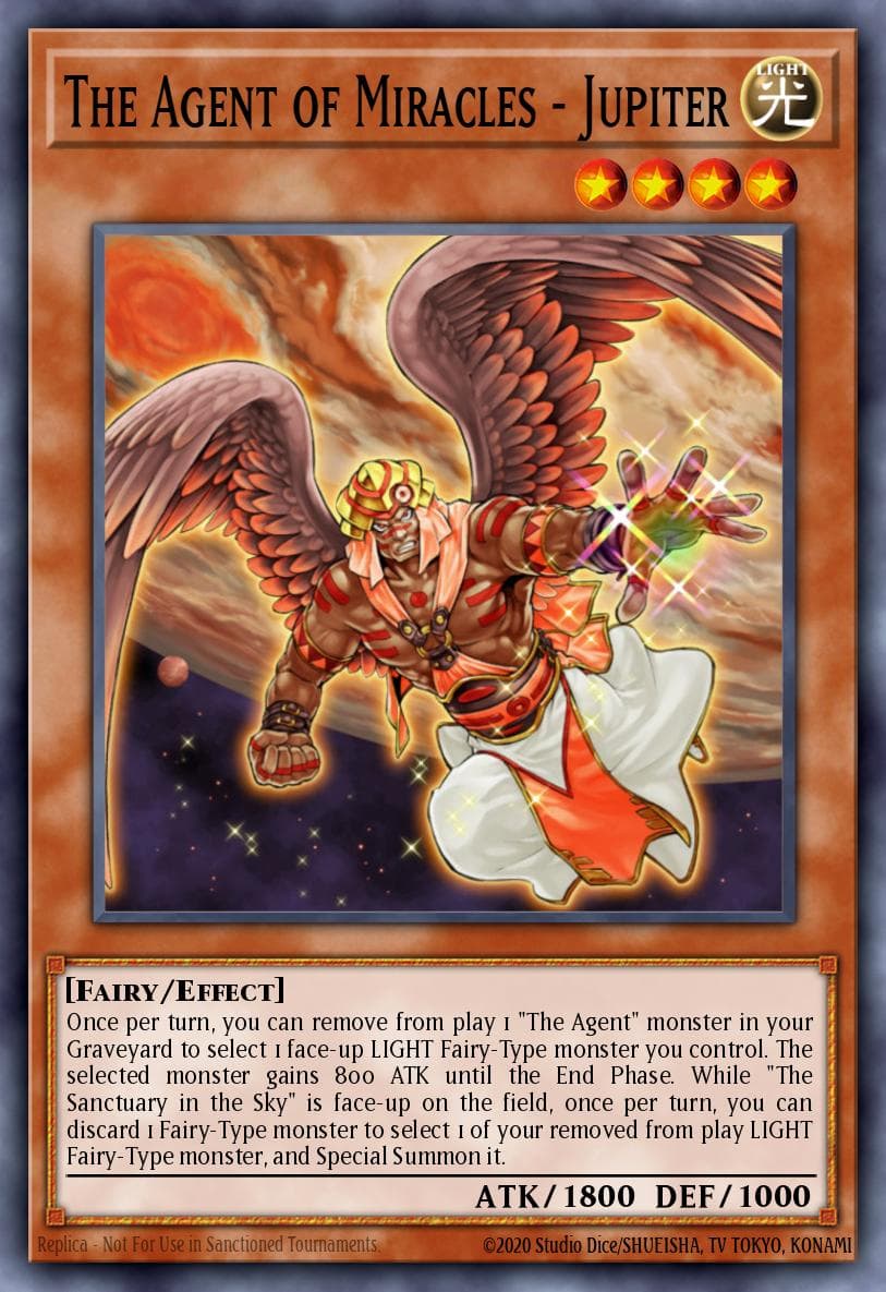 The Agent of Miracles - Jupiter Lost Sanctuary Structure Deck card
