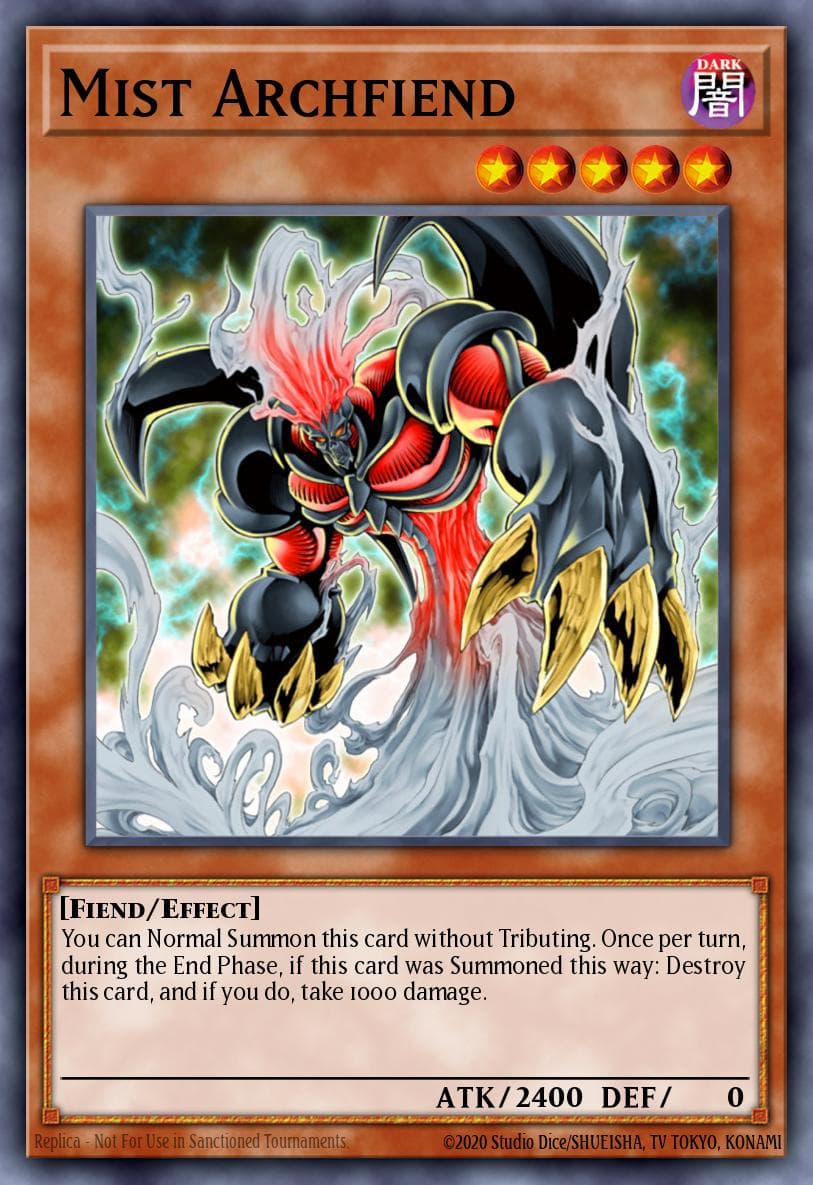 Mist Archfiend Force of the Breaker: Special Edition card