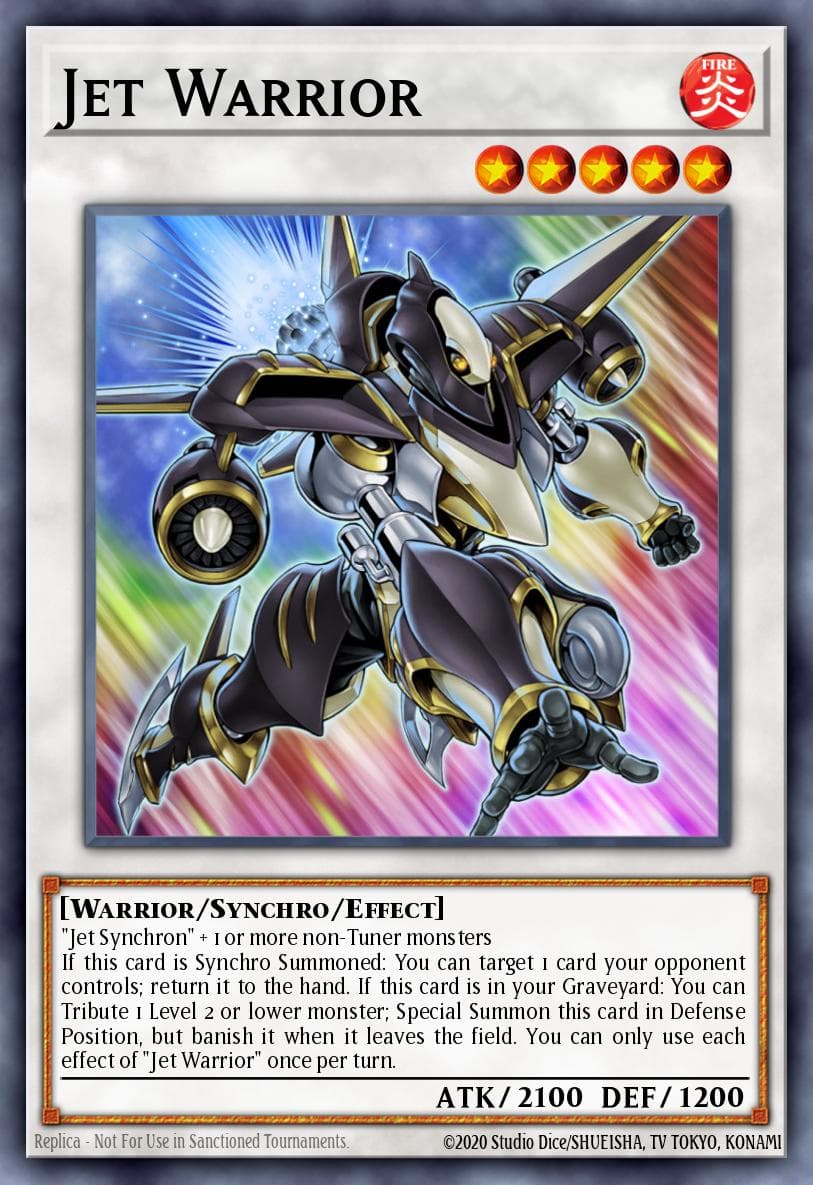 Jet Warrior Synchron Extreme Structure Deck card