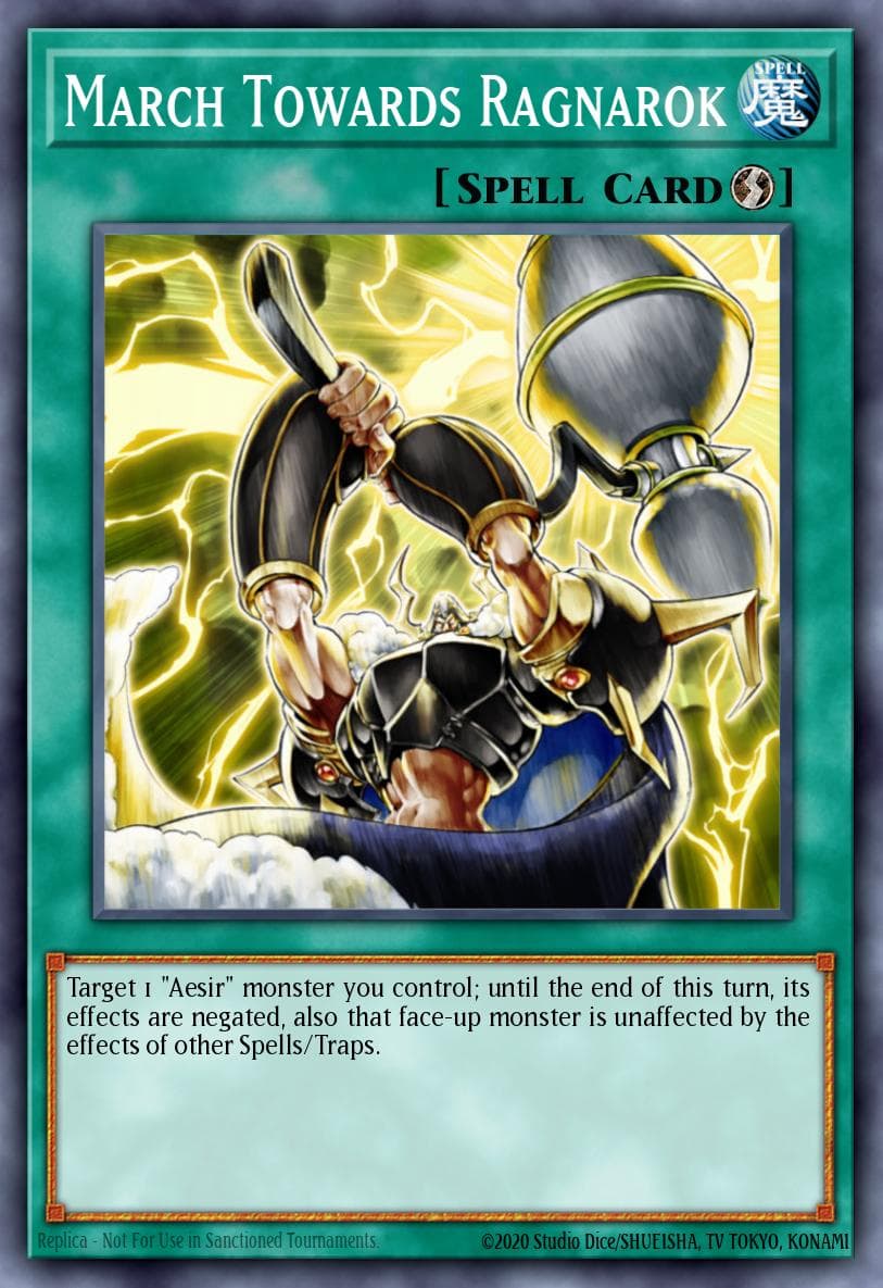 March Towards Ragnarok Storm of Ragnarok: Special Edition card