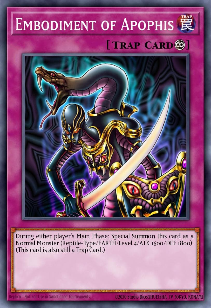 Embodiment of Apophis Speed Duel: Battle City Box card