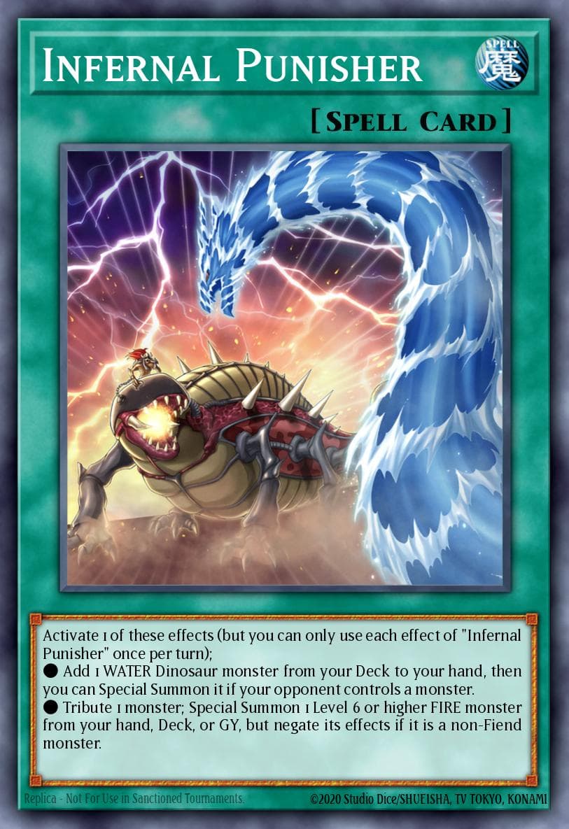 Infernal Punisher Doom of Dimensions card