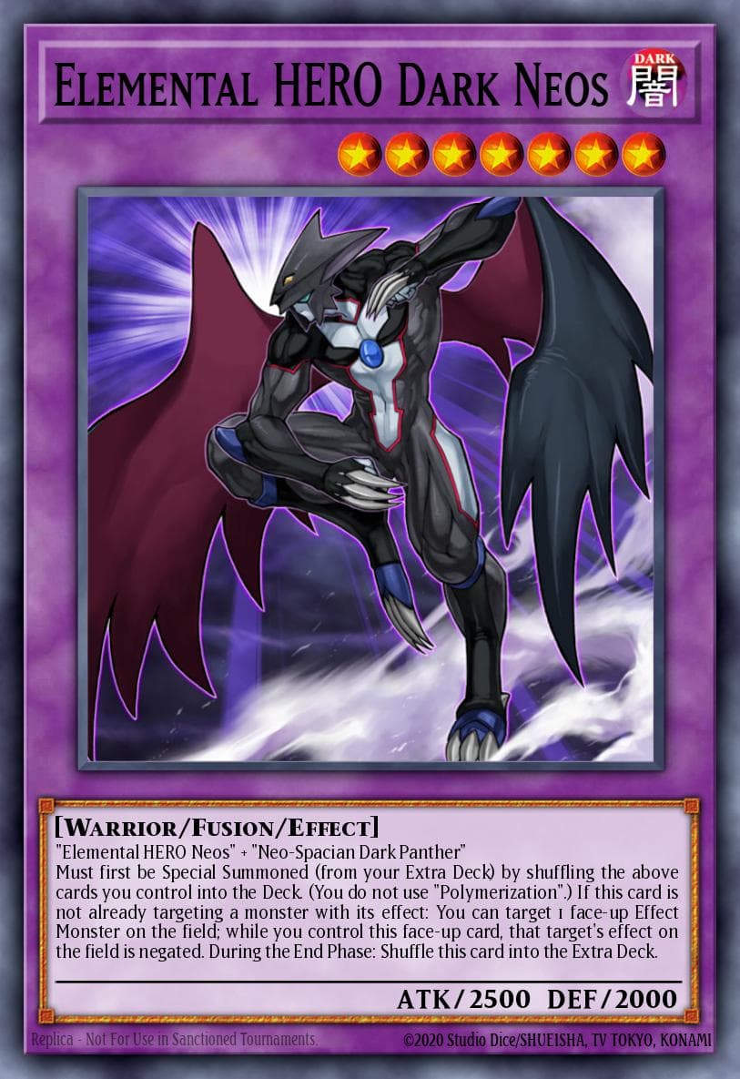 Elemental HERO Dark Neos Duelist Pack: Jaden Yuki 2 card