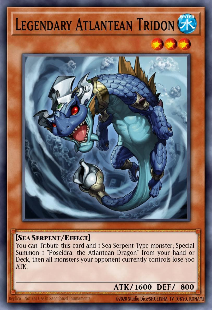 Legendary Atlantean Tridon 2014 Mega-Tin Mega Pack card