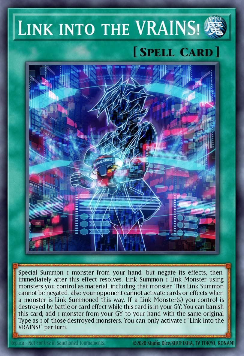 Link into the VRAINS! 2022 Tin of the Pharaoh's Gods card