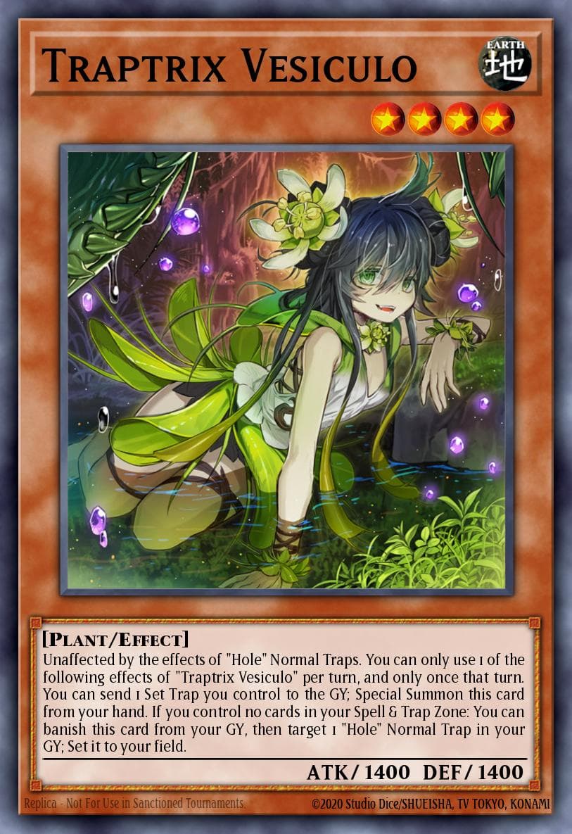 Traptrix Vesiculo 2022 Tin of the Pharaoh's Gods card