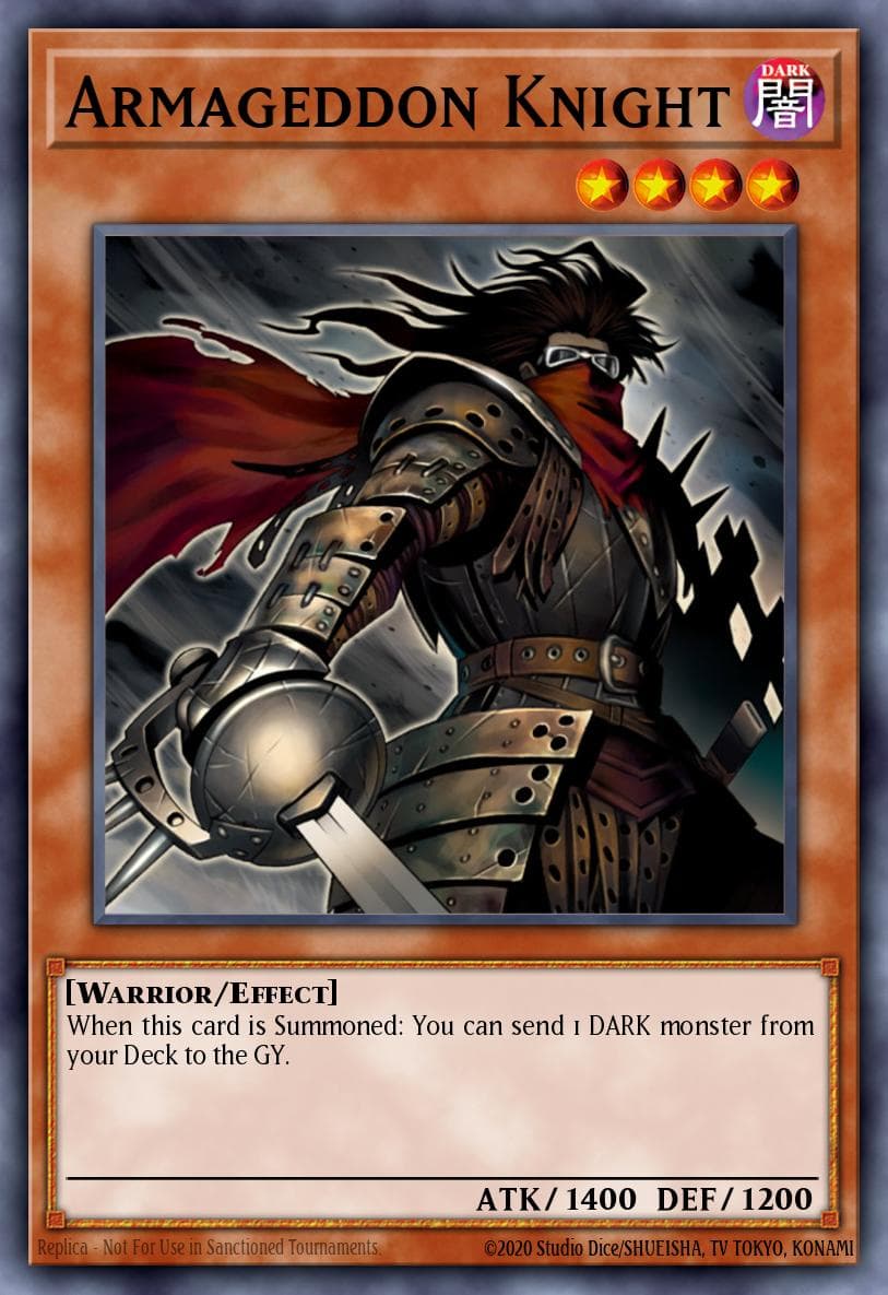 Armageddon Knight Phantom Darkness: Special Edition card