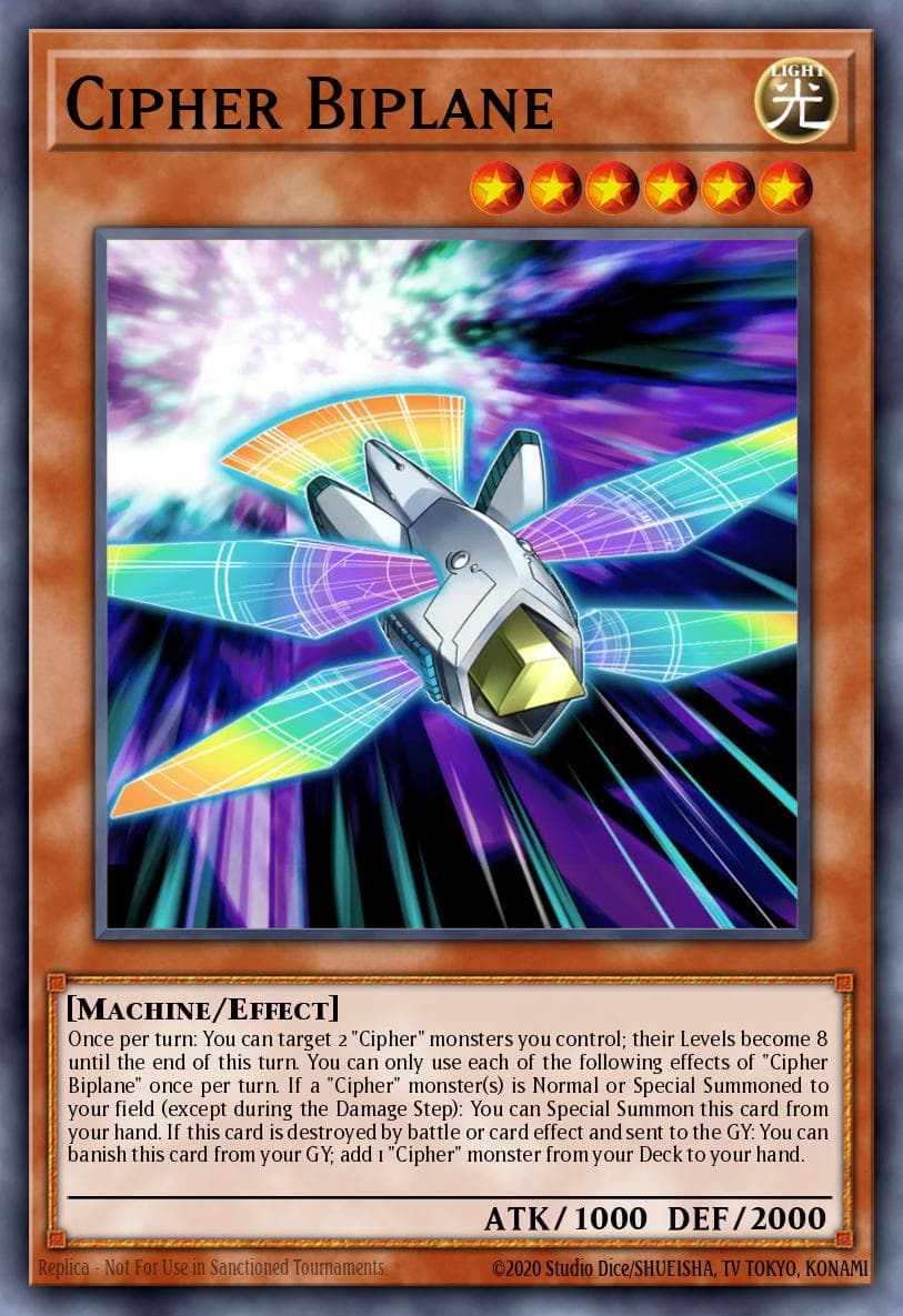 Cipher Biplane Brothers of Legend card
