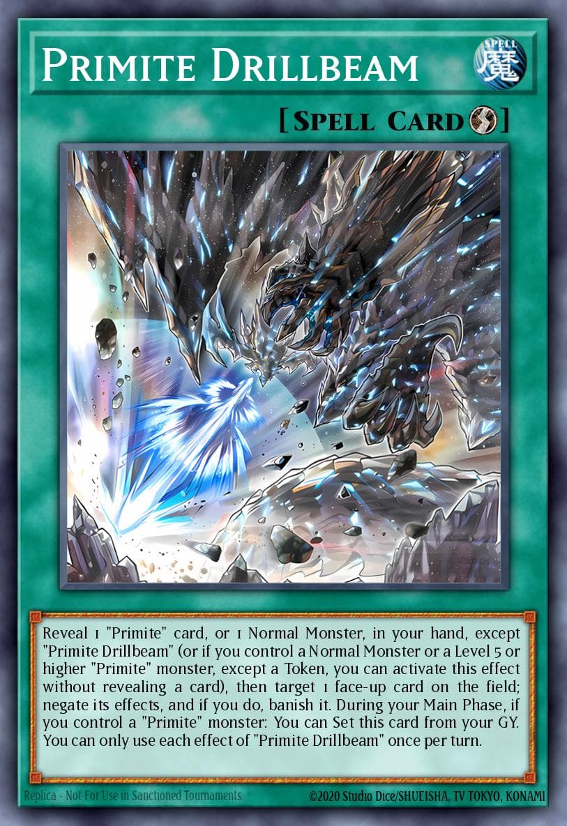 Primite Drillbeam Rage of the Abyss card
