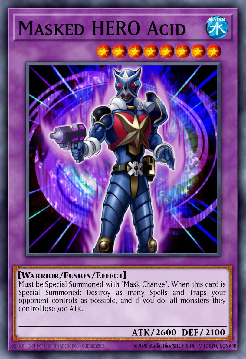 Masked HERO Acid Premium Collection Tin card