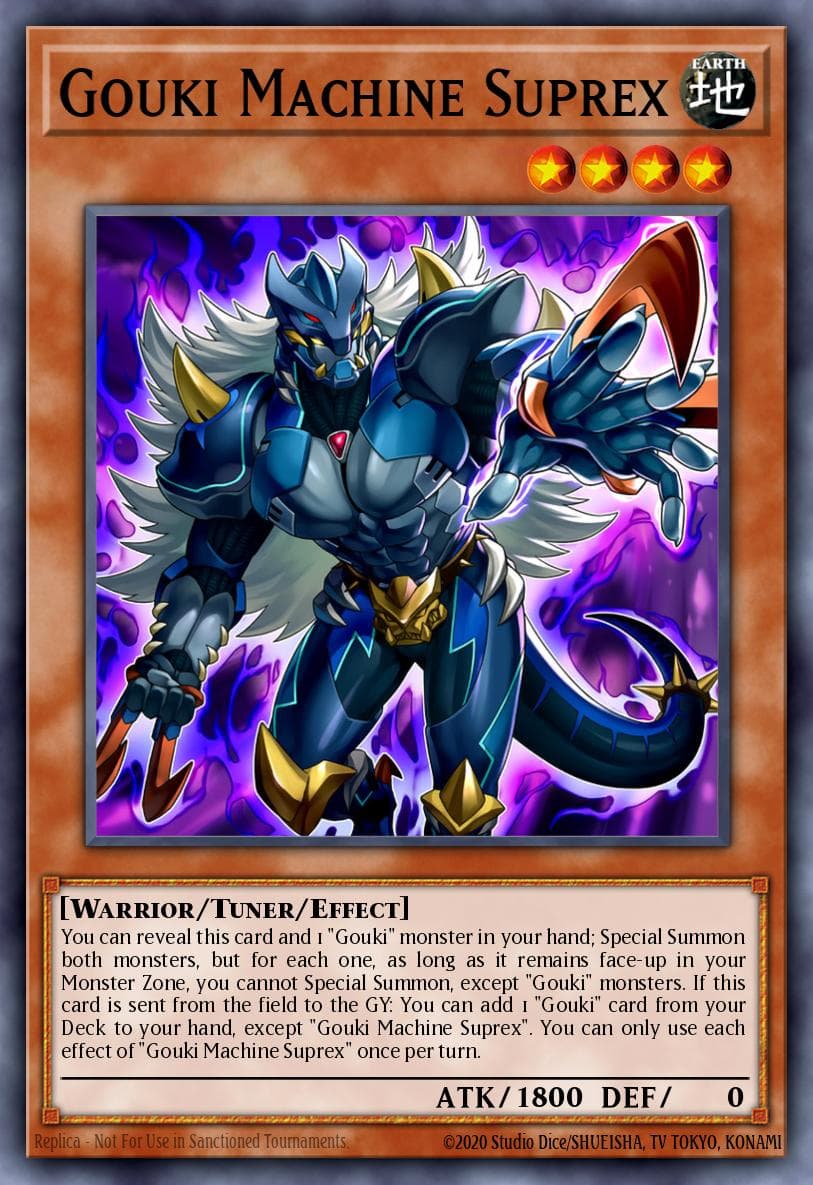 Gouki Machine Suprex Doom of Dimensions card