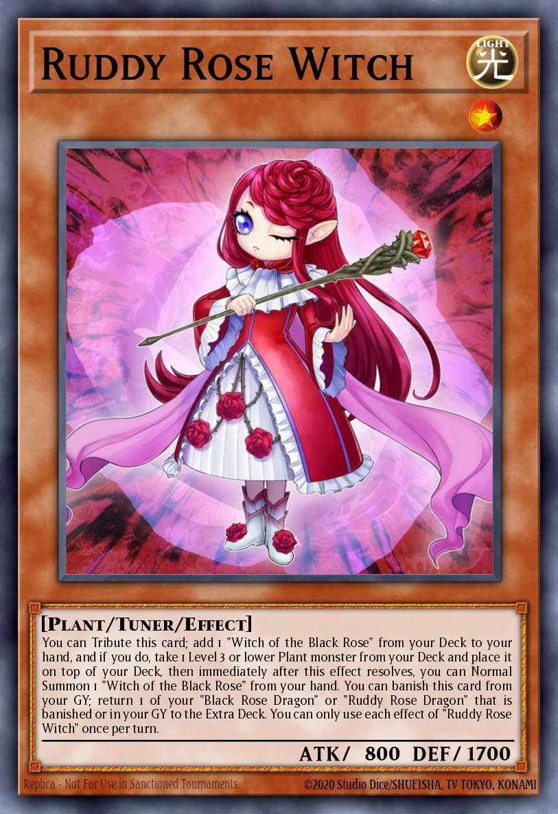 Ruddy Rose Witch 2022 Tin of the Pharaoh's Gods card