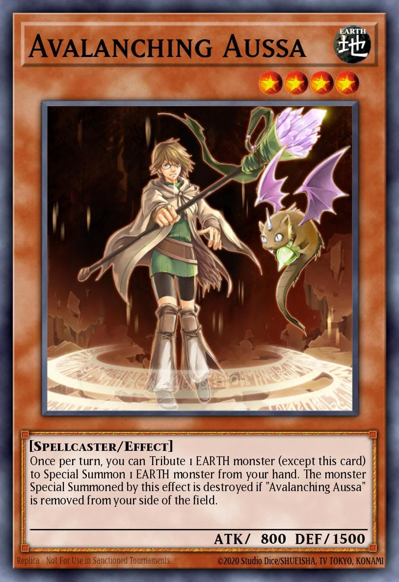 Avalanching Aussa Dark Revelation Volume 4 card
