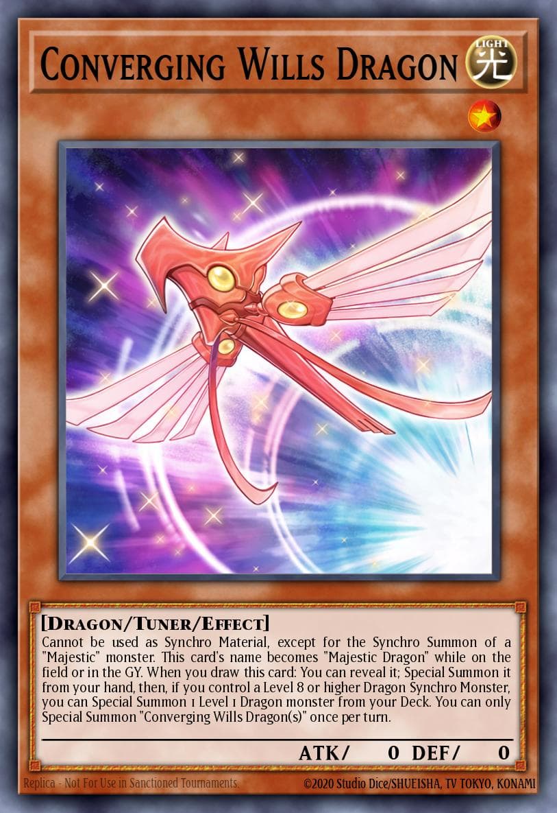 Converging Wills Dragon 2022 Tin of the Pharaoh's Gods card