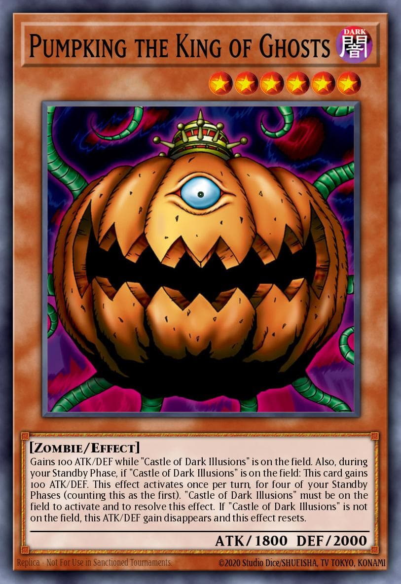 Pumpking the King of Ghosts Metal Raiders card