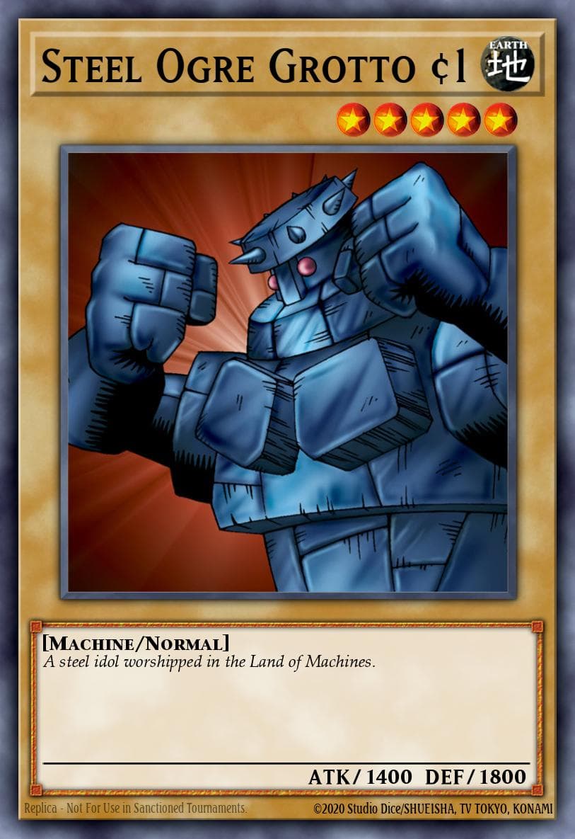 Steel Ogre Grotto #1 Legend of Blue Eyes White Dragon card