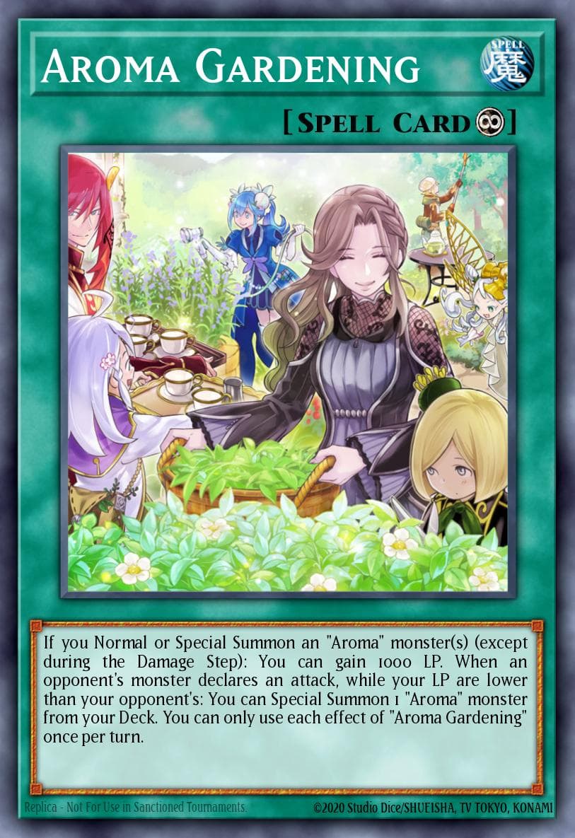 Aroma Gardening Chaos Impact Special Edition card