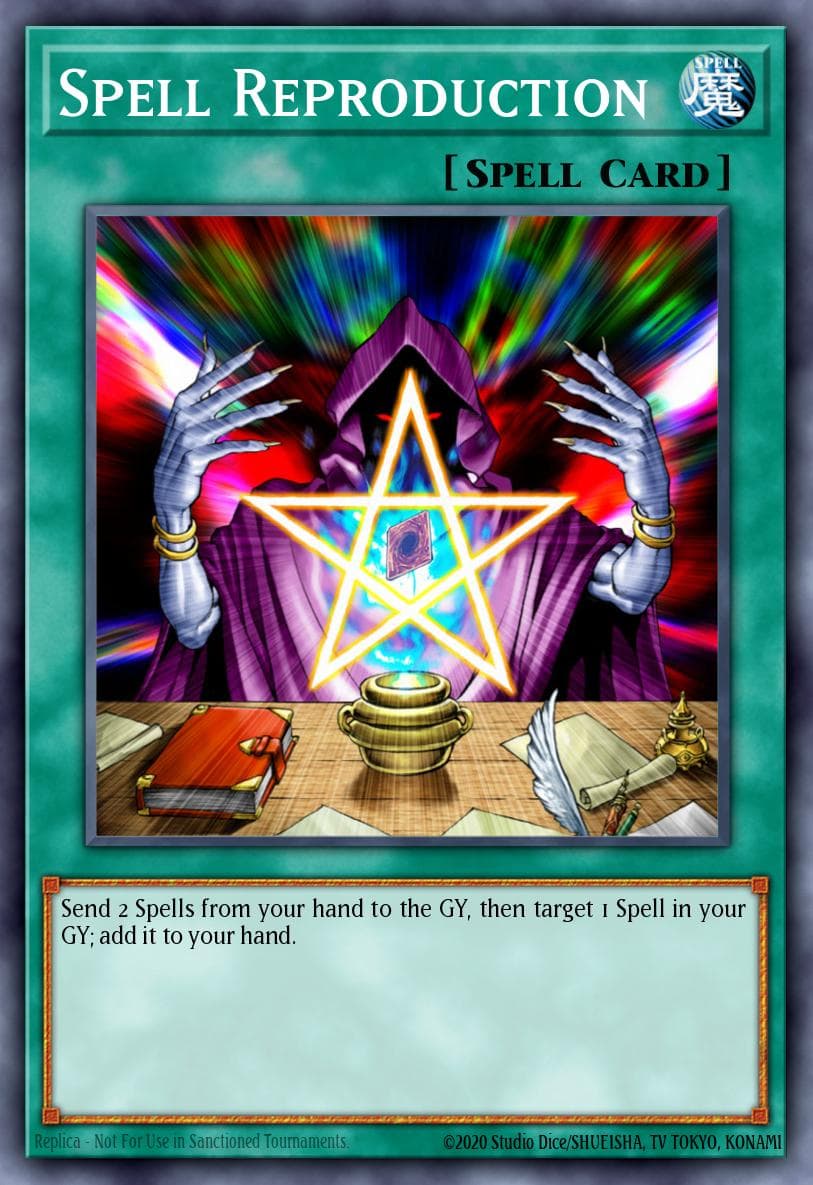 Spell Reproduction Legendary Collection Kaiba Mega Pack card