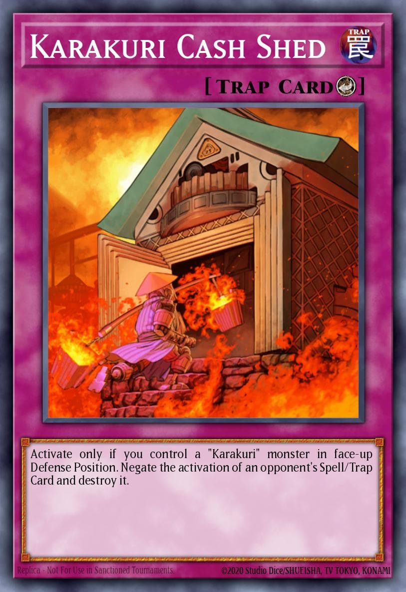 Karakuri Cash Shed Extreme Victory Sneak Peek Participation Card card