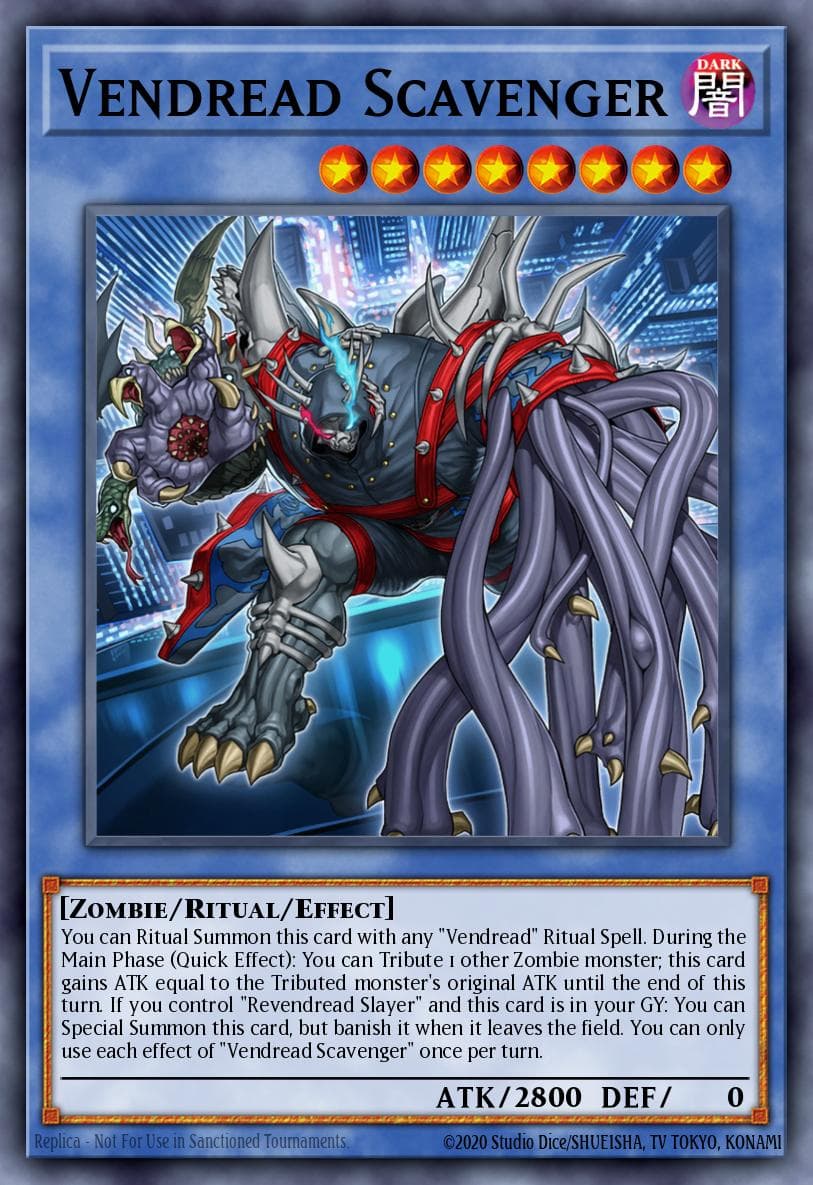 Vendread Scavenger Power of the Elements card