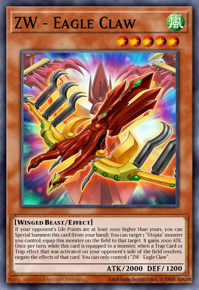 ZW - Eagle Claw Super Starter: V for Victory card