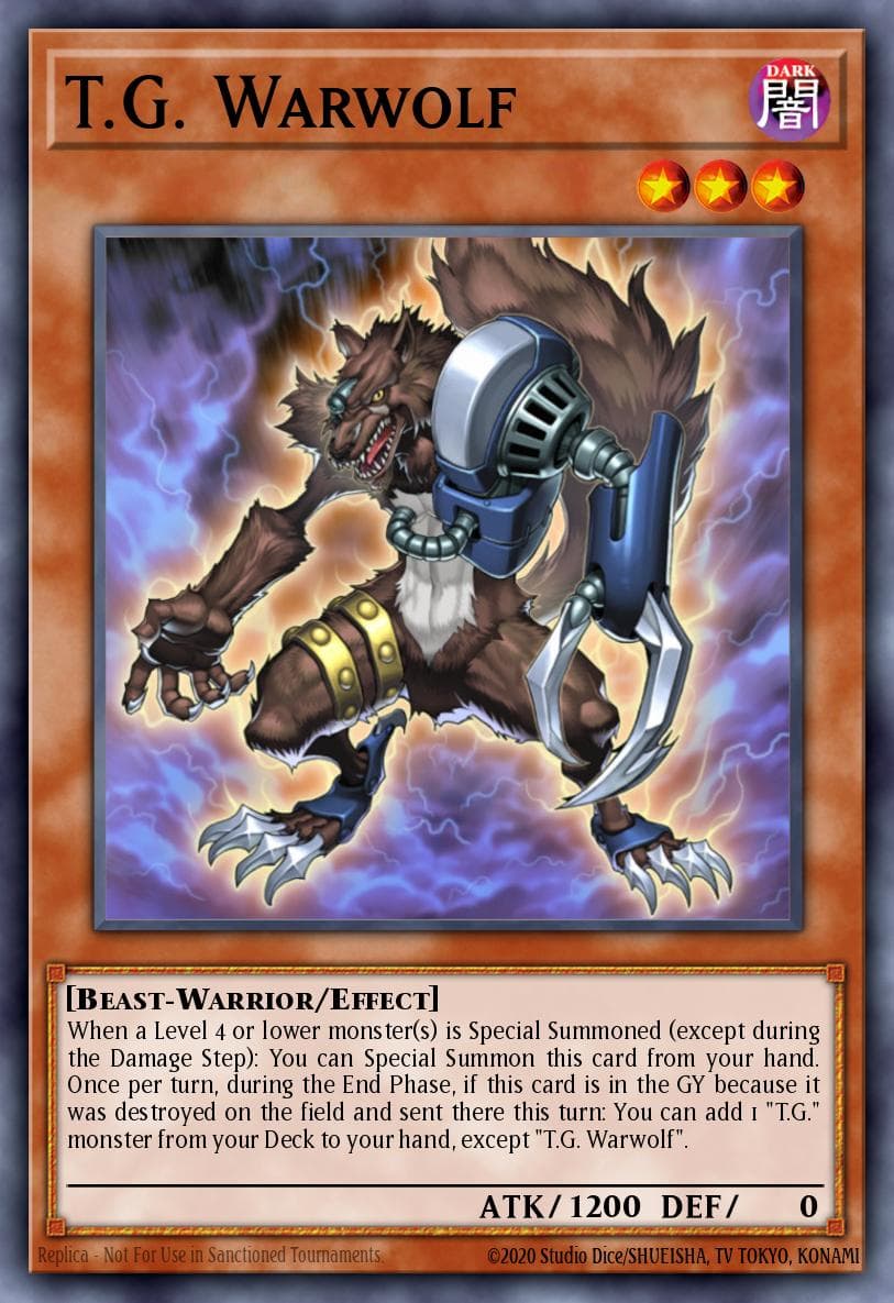 T.G. Warwolf Extreme Victory Sneak Peek Participation Card card