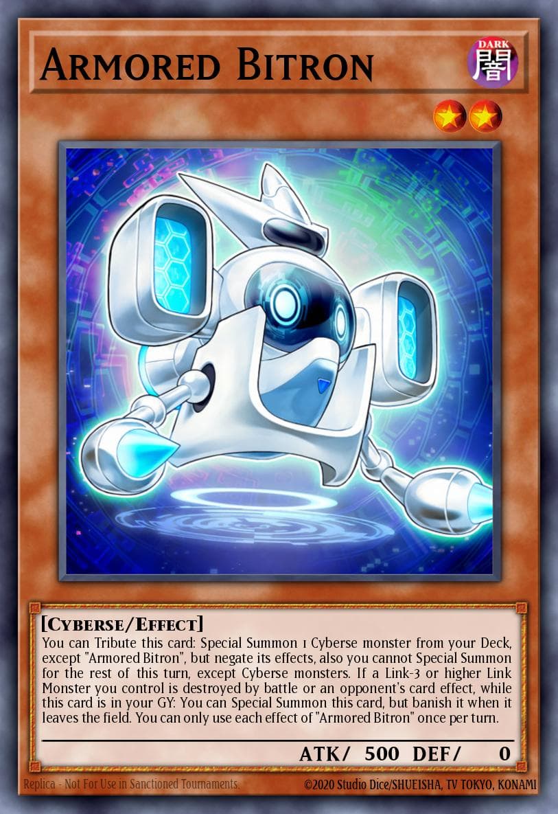 Armored Bitron Eternity Code Premiere! promotional card card
