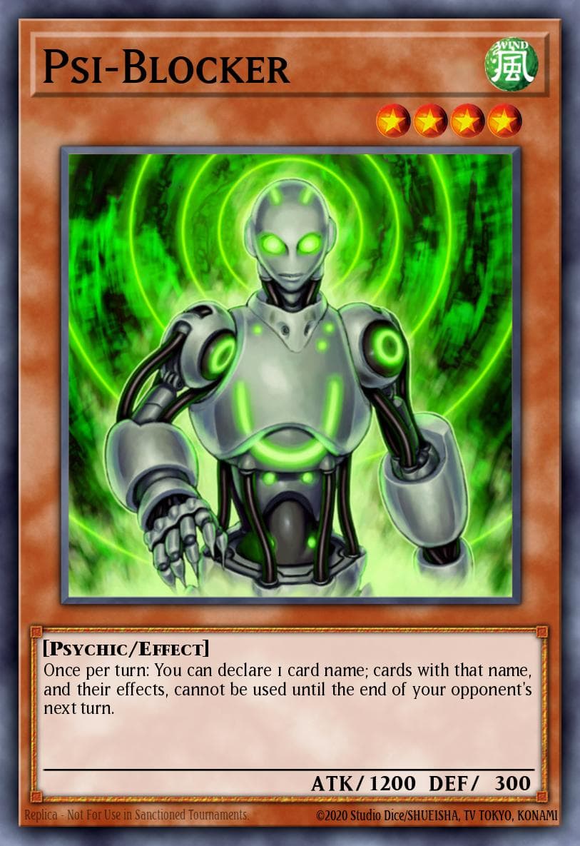 Psi-Blocker Starstrike Blast Sneak Peek Participation Card card