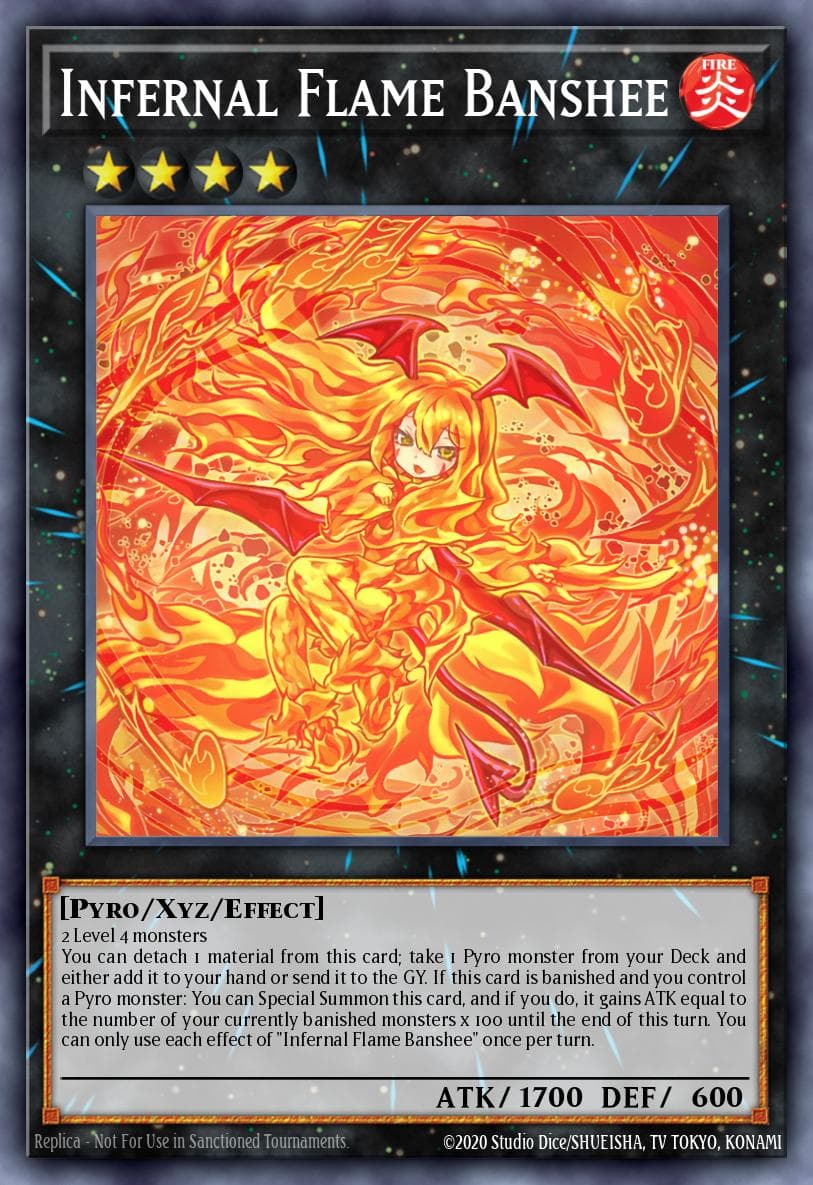 Infernal Flame Banshee 25th Anniversary Tin: Dueling Mirrors card