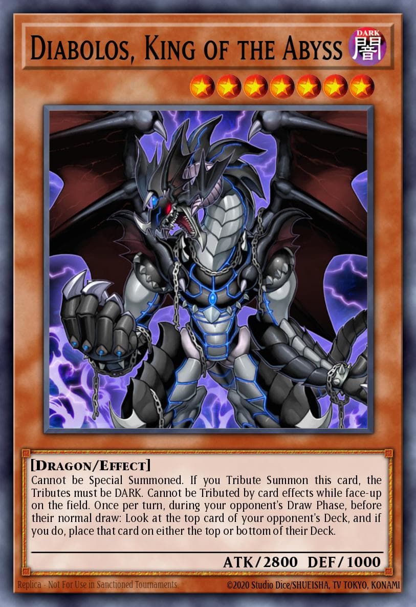 Diabolos, King of the Abyss Force of the Breaker: Special Edition card
