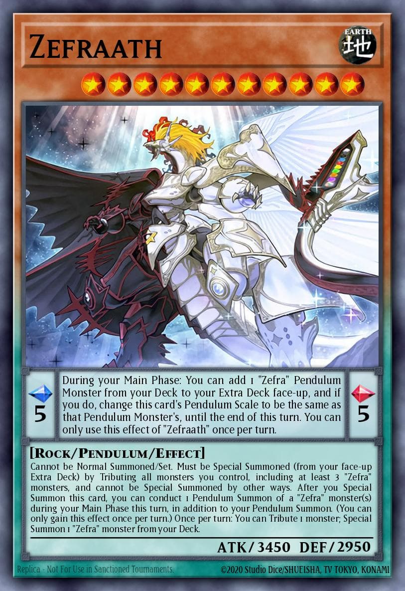 Zefraath Maximum Crisis: Special Edition card