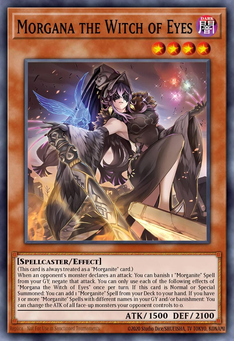 Morgana the Witch of Eyes Duelist's Advance card