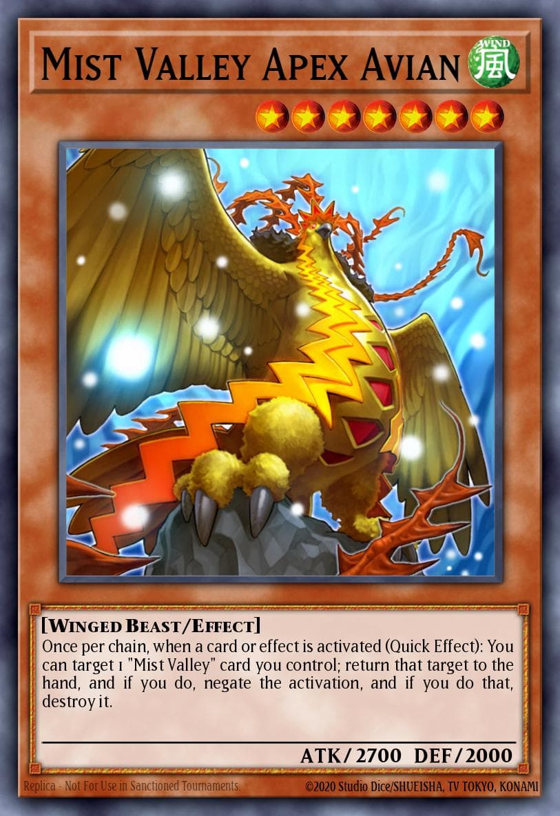 Mist Valley Apex Avian Shadows in Valhalla card